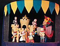 Christmas puppets