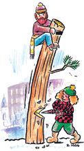 Lumberjack illustration