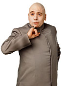 Photo of Dr. Evil from Austin Powers movies
