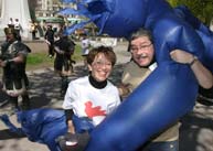 A 4km run raises funds for cancer research at McGIll and the Université de Montréal