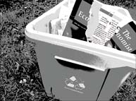 Recycle bin.